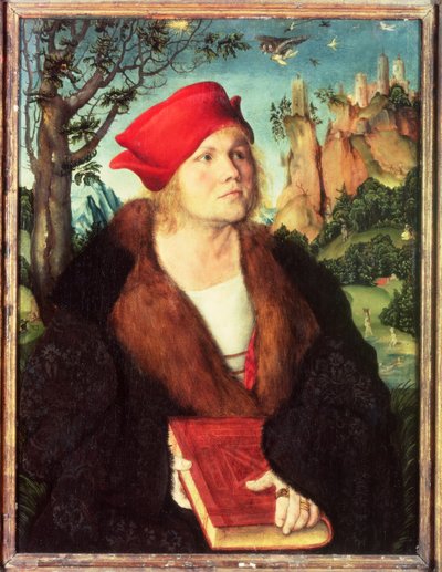 Dr. Johannes Cuspinian, 1502-1503 da Lucas Cranach the Elder